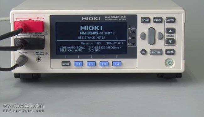日置HIOKI RM3545-02微歐計(jì)